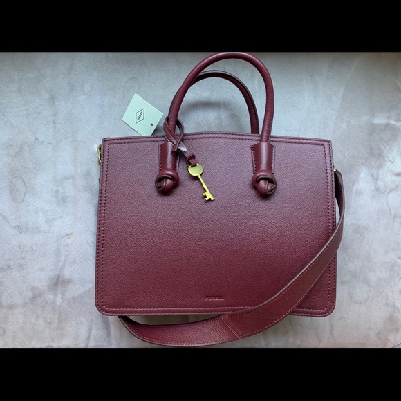 Fossil Handbags - New with tags Fossil Skylar leather satchel